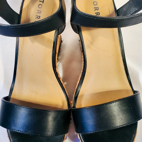 Torrid Studded Cork Wedge Sandals - Picture 4 of 9